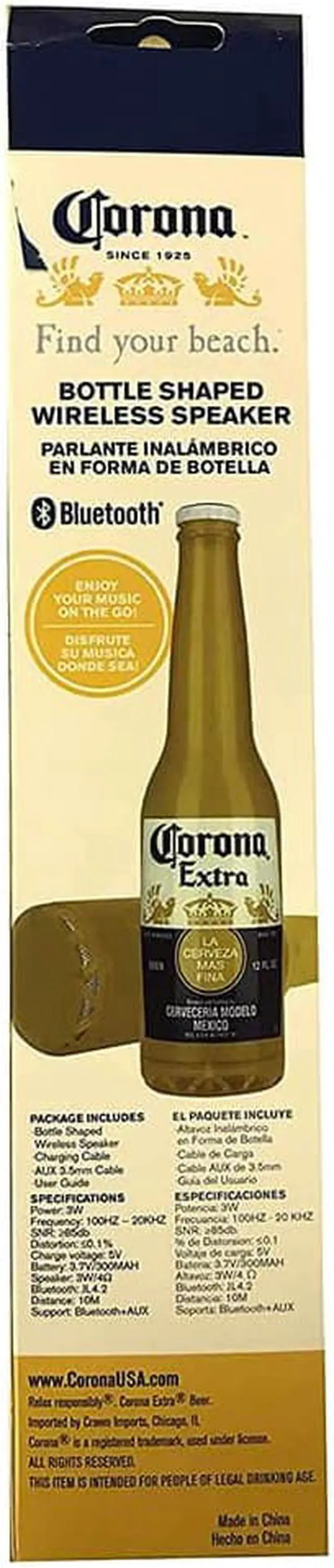 Alt view image 2 of 2 - Corona CORONABOTTLE  Bottle Bluetooth Speaker