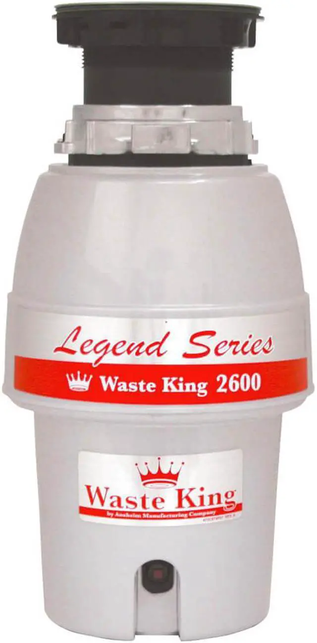 Alt view image 4 of 4 - Anaheim 2600 1/2 HP Garbage Disposal 2600 RPM