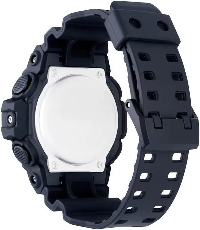 Alt view image 7 of 20 - Casio G-Shock GA1100KH-3A Black / Black Resin Analog/Digital Quartz Men's Watch