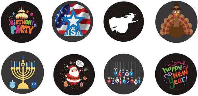 Alt view image 6 of 8 - QFX LL14 LED Light Projector