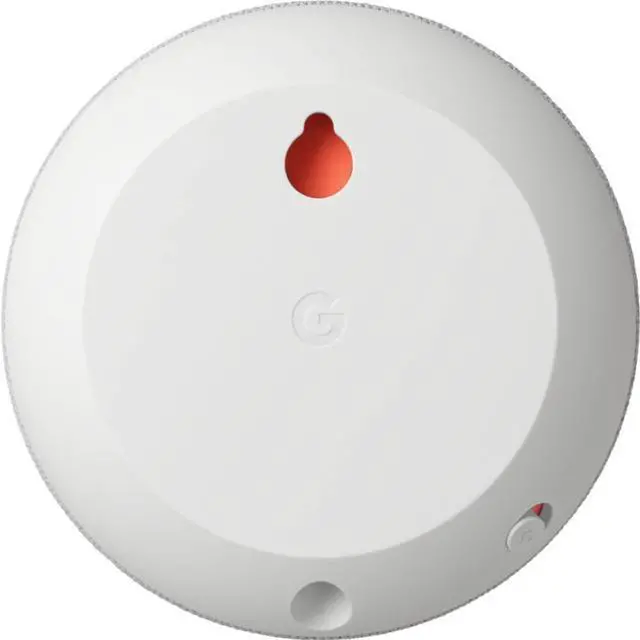 Alt view image 16 of 20 - Google Nest Mini 2nd Generation Smart Speaker, Chalk GA00638-US