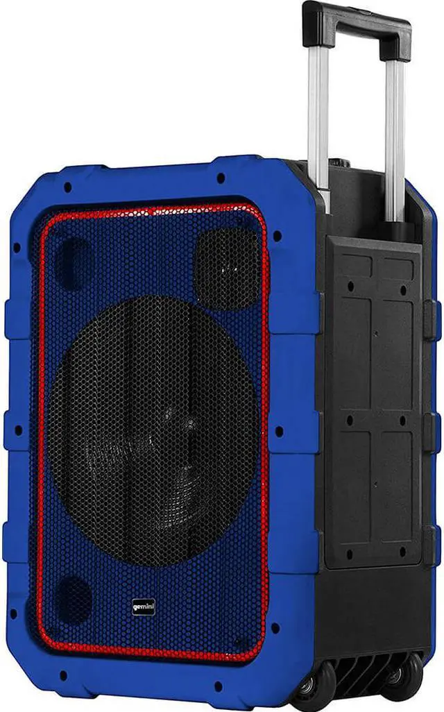 Main image of Gemini MPA2400BLU Portable Bluetooth Party Speaker