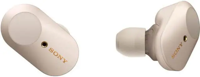 Alt view image 2 of 20 - Sony WF-1000XM3 Industry Leading Noise Canceling Truly Wireless Earbuds (White)