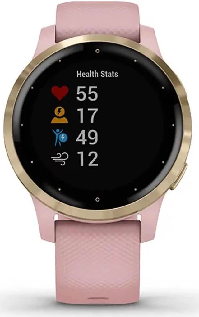 Alt view image 5 of 15 - Garmin vívoactive 4S, Smaller-Sized GPS Smartwatch, Features Music, Body Energy Monitoring, Animated Workouts