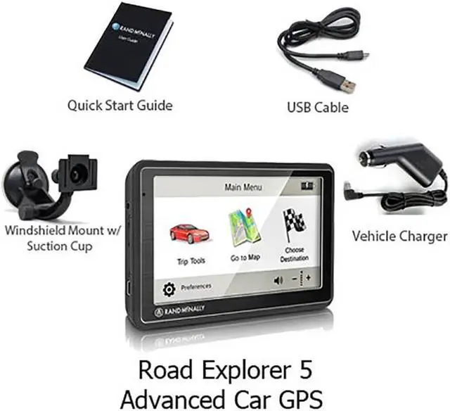 Alt view image 2 of 2 - Rand McNally EXPLORER5RB Road Explorer 5