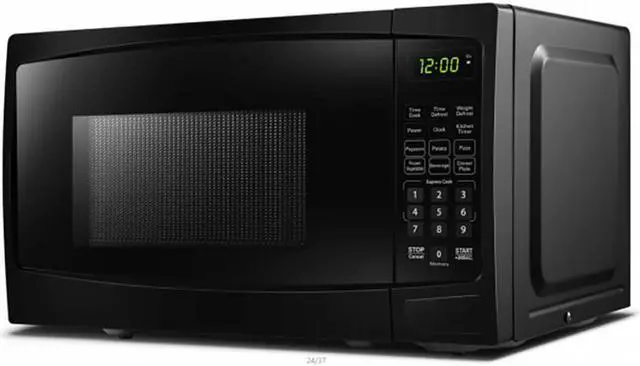 Alt view image 9 of 9 - Danby DBMW0720BBB 0.7 cu. ft. Countertop Microwave in Black