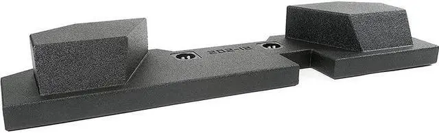 Alt view image 5 of 5 - Atrend A202-12 Atrend Series 12-Inch Dual Up-Fire Bandpass Vented Enclosure for Dodge Ram Quad Cab 2002 and Up with Bedliner Finish