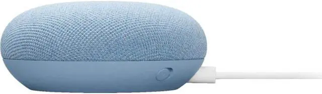 Alt view image 7 of 18 - Google Nest Mini Sky - Dual Front-firing Speakers - Built in Chromecast - 360-degree Sound - Voice Match Technology - Bluetooth? 5.0