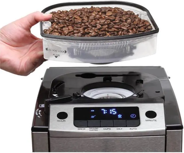 Alt view image 6 of 15 - Capresso 488.05 Team Pro Plus Thermal Carafe Coffee Maker, Silver