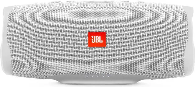 Alt view image 8 of 15 - JBL Charge 4 Portable Bluetooth Speaker (White)
