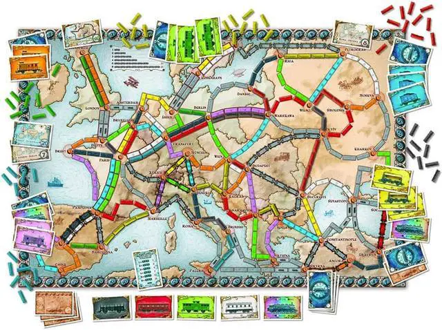 Alt view image 18 of 20 - Ticket to Ride - Europe