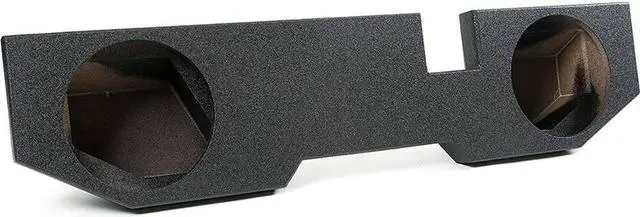 Alt view image 4 of 5 - Atrend A202-12 Atrend Series 12-Inch Dual Up-Fire Bandpass Vented Enclosure for Dodge Ram Quad Cab 2002 and Up with Bedliner Finish
