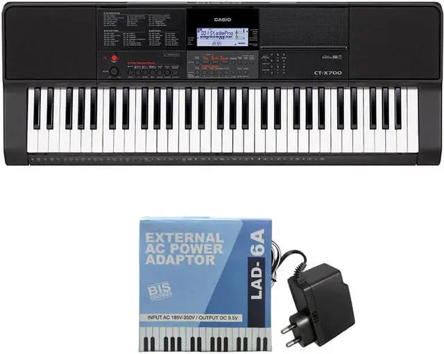 Alt view image 9 of 20 - Casio CTX-700 Portable Keyboard