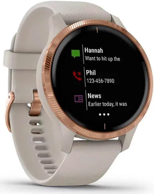 Alt view image 11 of 20 - Garmin Venu GPS Smartwatch w/ 1.2 Inch AMOLED Touchscreen Display