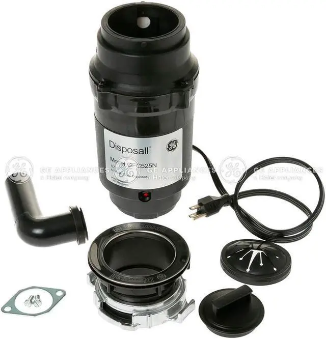 Alt view image 2 of 3 - GE GFC525N 1/2 HP Continuous Feed Garbage Disposer - Corded