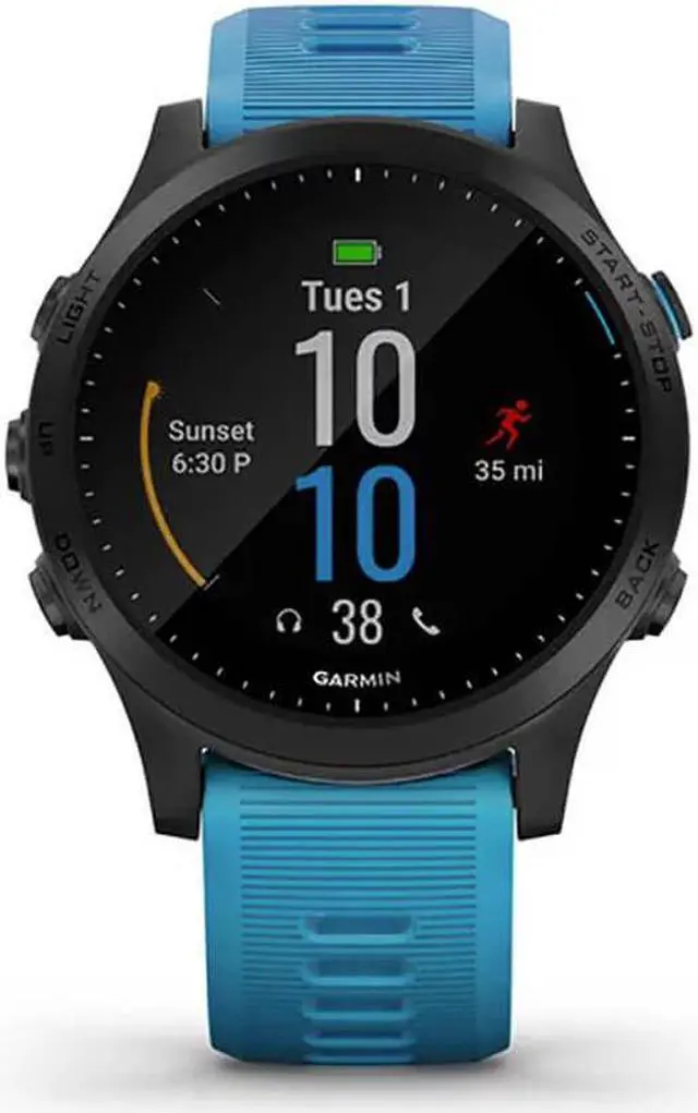 Alt view image 19 of 20 - Garmin Forerunner 945 Bundle, Premium GPS Running/Triathlon Smartwatch with Music, Blue