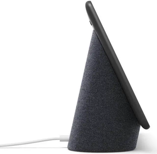 Alt view image 9 of 20 - Google Nest GA00639US Hub Max with Google Assistant- Charcoal Black