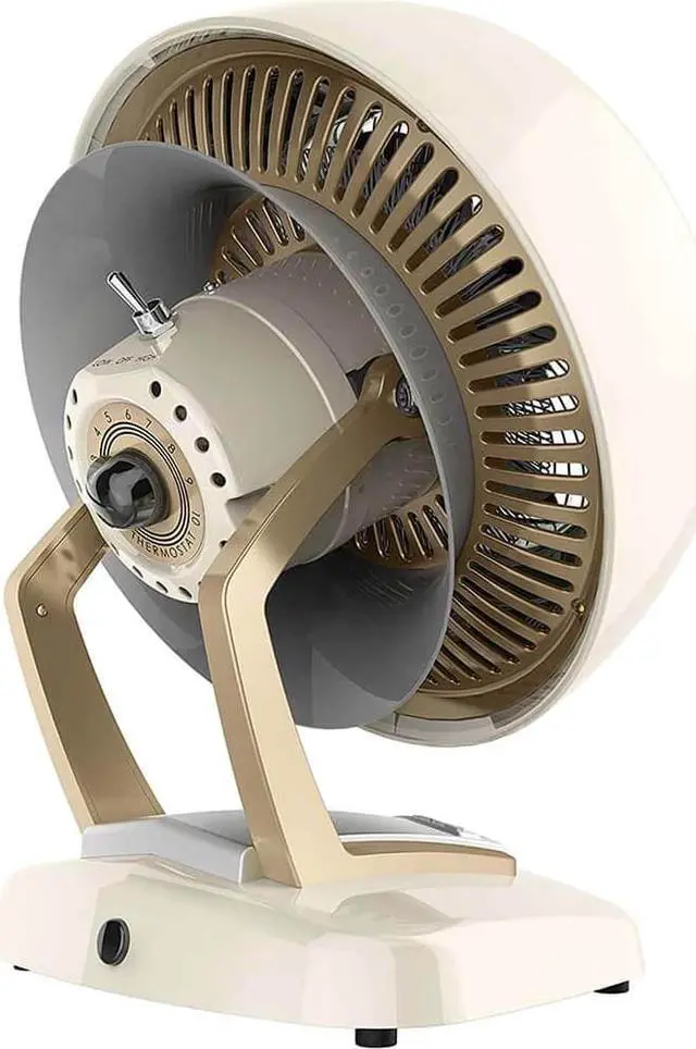 Alt view image 7 of 8 - Vornado VHeat Whole Room Vintage Home Portable Electric Space Heater, White