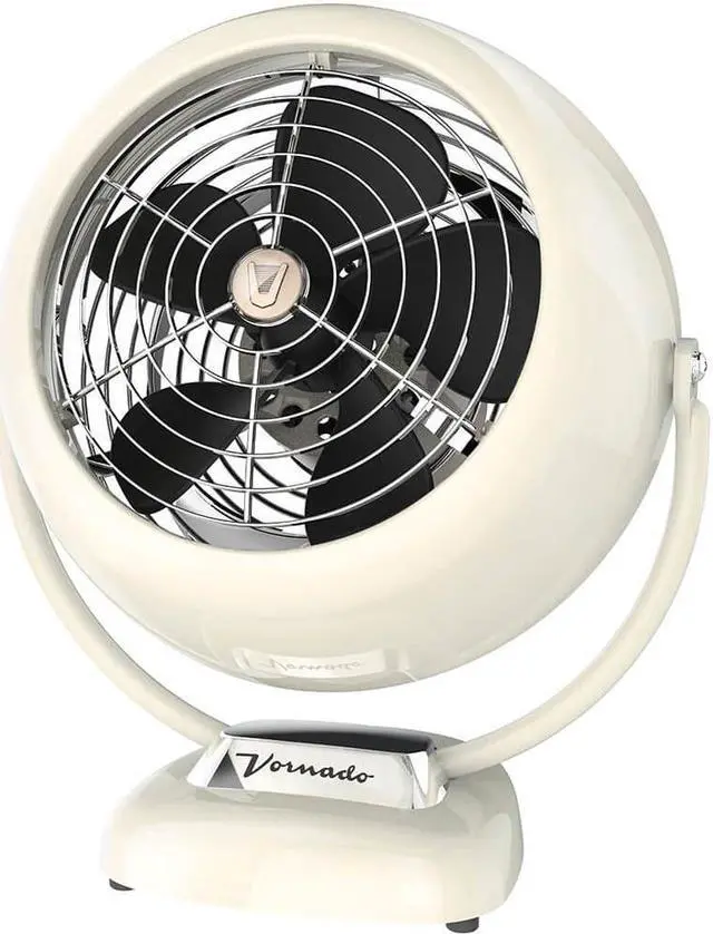 Main image of Vornado VFANWHT VFAN Vintage White Whole Room Air Circulator