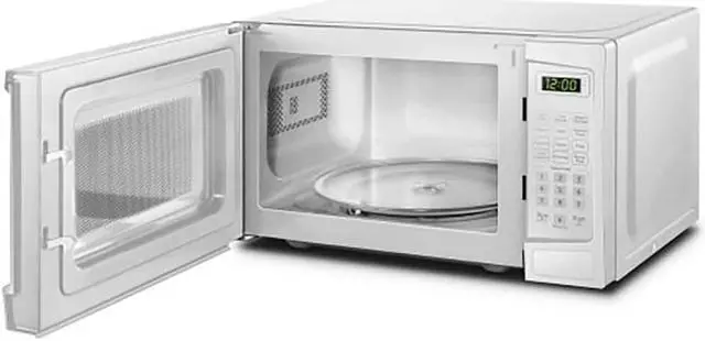 Alt view image 2 of 10 - Danby 0.7 cu. ft. Countertop Microwave - White (DBMW0720BWW)