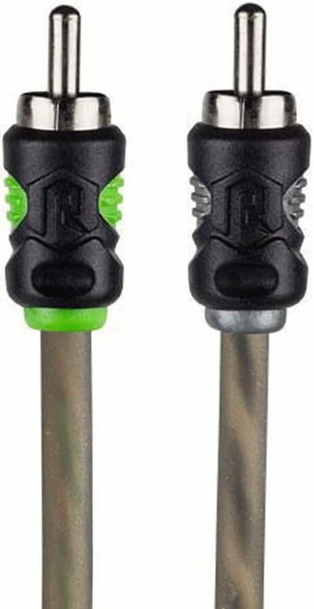Alt view image 2 of 4 - Raptor R5Y2F1M Pro Series 2-Channel Dual Twist RCA Y-Adapter (2 Female - 1 Male)