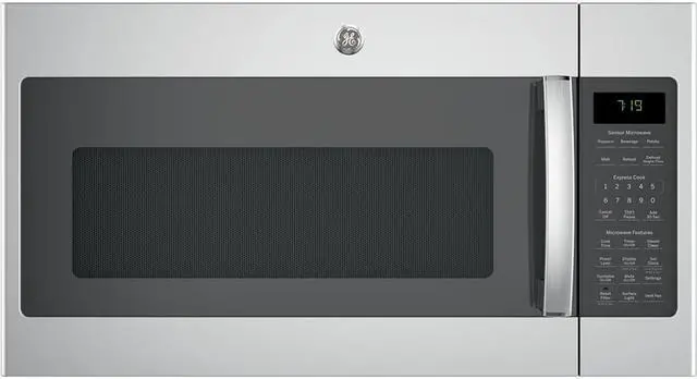 Alt view image 4 of 9 - G.E. JVM7195SKSS 1.9 Cu. Ft. 1000W Stainless Over-the-Range Microwave