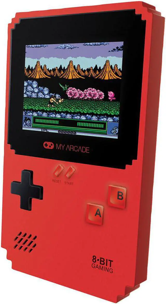 Alt view image 6 of 15 - MY ARCADE Pixel Classic Portable Handheld 300 Built-in Video Games w/ Data East Hits: Bad Dudes, Cavman Ninja, BurgerTime, and Many More