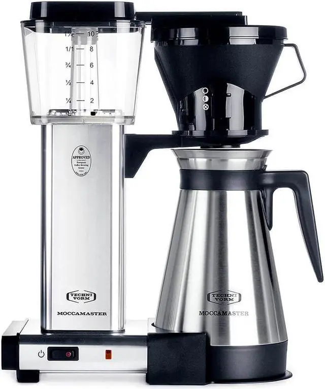 Alt view image 4 of 11 - Technivorm 79112 MoccaMaster KBT Coffee Maker - Polished Silver