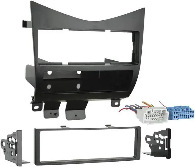 Alt view image 11 of 18 - Metra '03-'07 Honda Accord Lower Dash Mount Radio Install Kit 99-7862