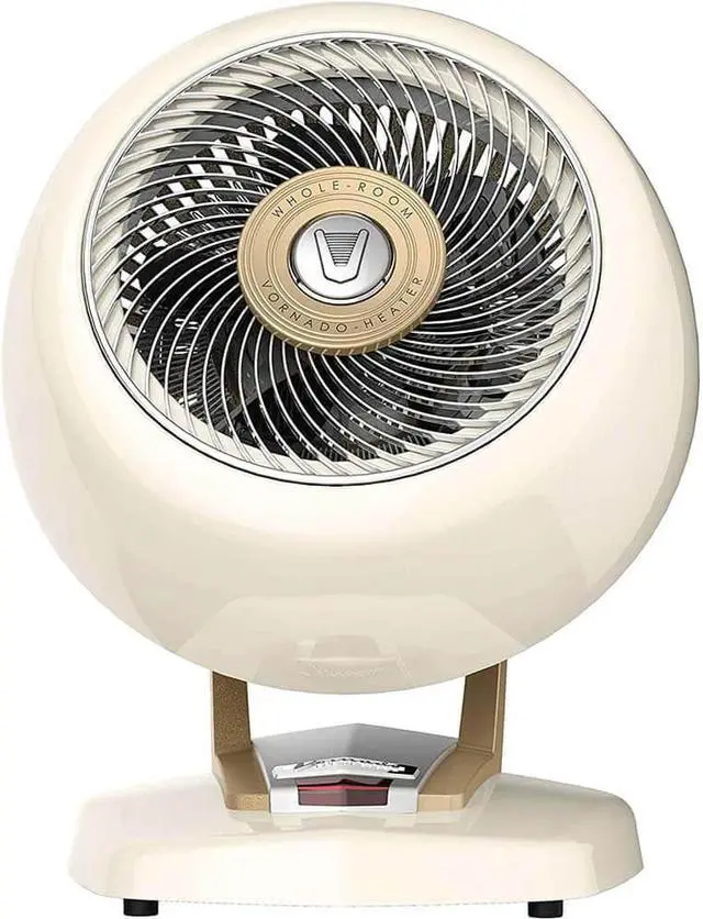 Alt view image 6 of 8 - Vornado VHeat Whole Room Vintage Home Portable Electric Space Heater, White