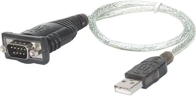 Alt view image 9 of 9 - Manhattan Usb To 1 Serial Device Converter Retail Pkg.