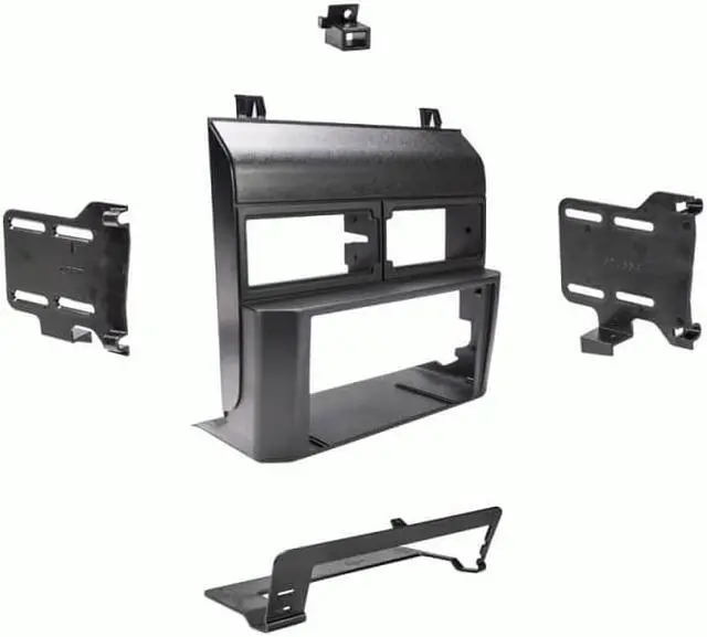 Alt view image 6 of 8 - Metra 95-3000 Iso Double-Din Installation Kit, Gm Suv/Full-Size Trucks 1988-1994