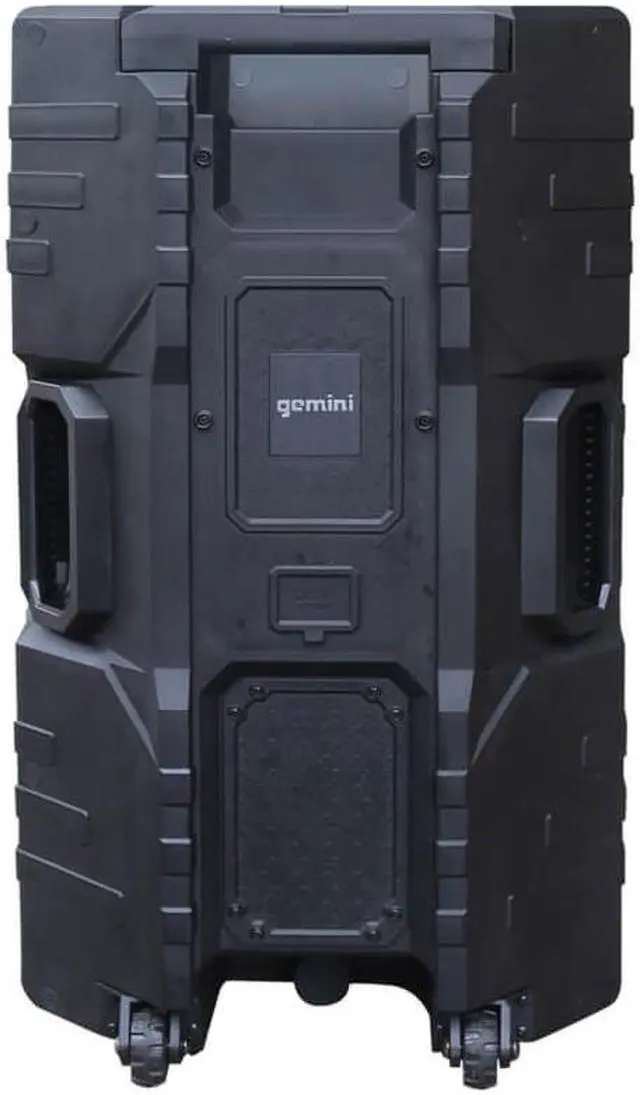 Alt view image 3 of 20 - Gemini GSWT1500PK Portable Water Resistant Wireless Bluetooth Party Speaker