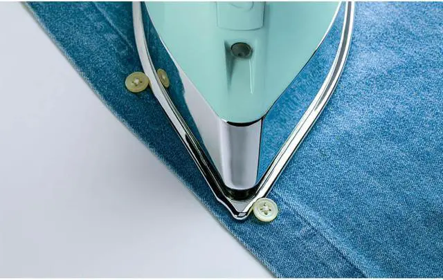 Alt view image 3 of 4 - Singer 220429112 SteamCraft Plus Steam Iron - Mint/Gray