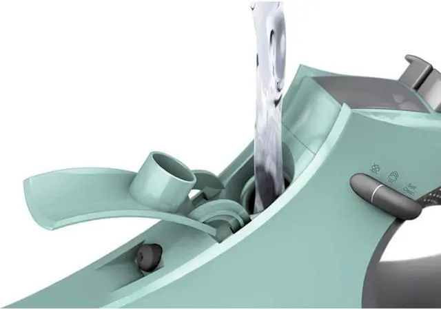 Alt view image 2 of 4 - Singer 220429112 SteamCraft Plus Steam Iron - Mint/Gray