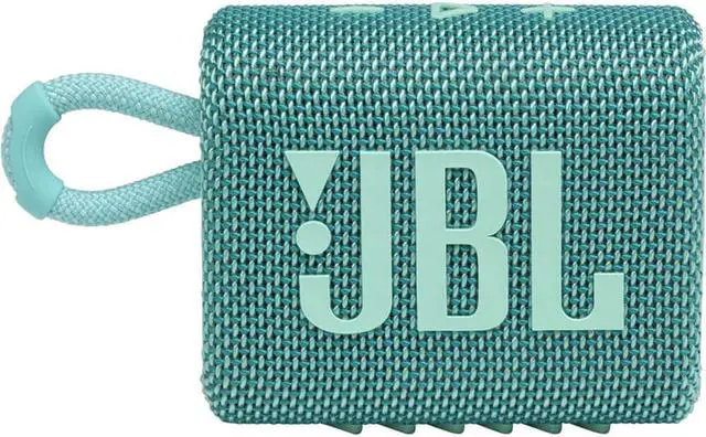 Alt view image 8 of 20 - JBL GO 3 Portable Waterproof Bluetooth Speaker, Teal