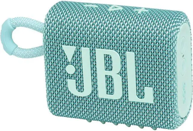 Alt view image 9 of 20 - JBL GO 3 Portable Waterproof Bluetooth Speaker, Teal