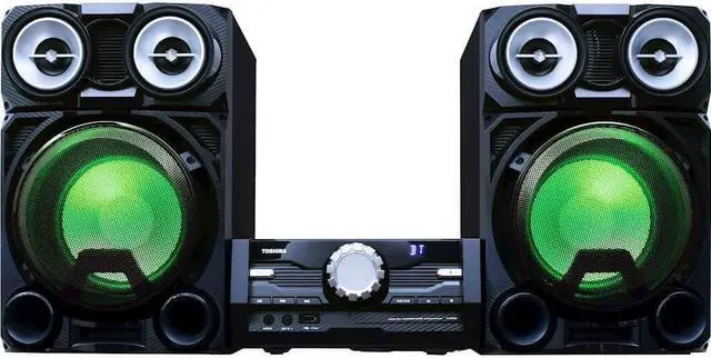 Alt view image 9 of 15 - Toshiba - 800W Mini Component System - Black