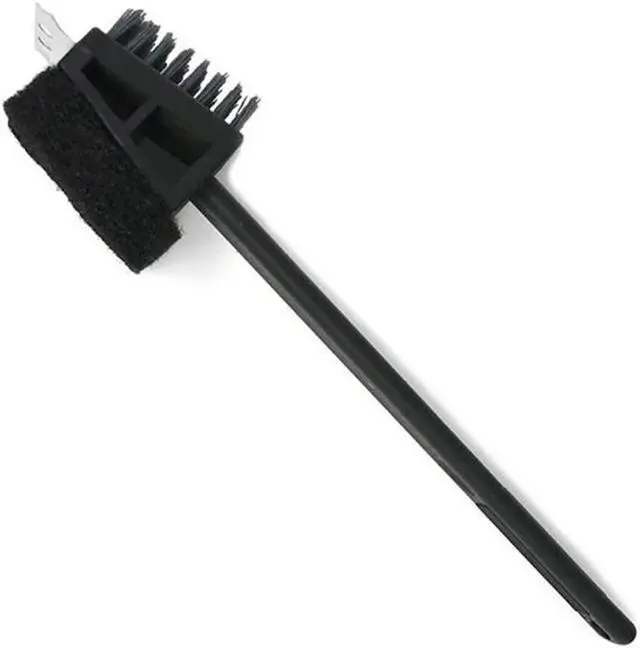 Main image of Norpro 8665 Heavy Duty Nylon Grill Brush with Scraper and Scour Pad