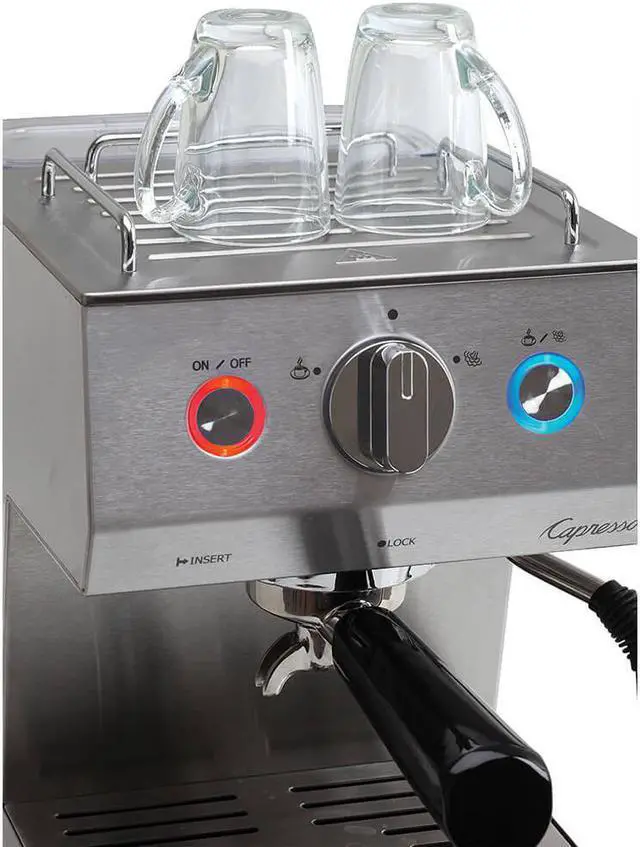 Alt view image 4 of 15 - Capresso 12605 Cafe Select Espresso Maker - Silver