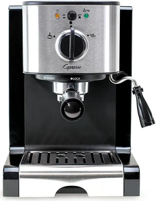 Alt view image 6 of 20 - Capresso EC100 Pump Espresso and Cappuccino Machine