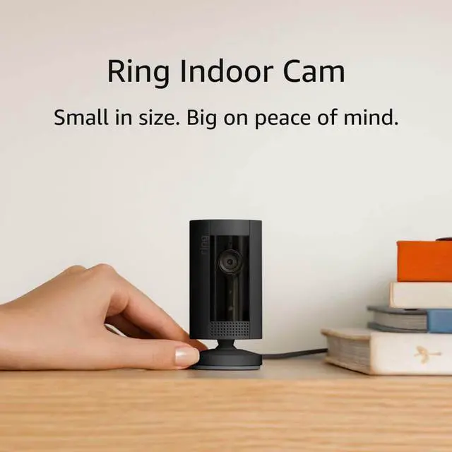 Alt view image 15 of 20 - Ring - Indoor Wireless 1080p Security Camera - Black