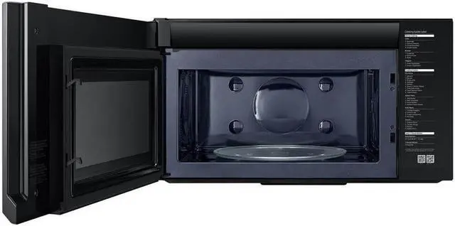 Alt view image 2 of 4 - Samsung MC17T8000CS 1.7 Cu. Ft. Stainless Steel Over The Range Convection Microwave
