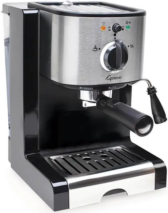 Alt view image 7 of 20 - Capresso EC100 Pump Espresso and Cappuccino Machine