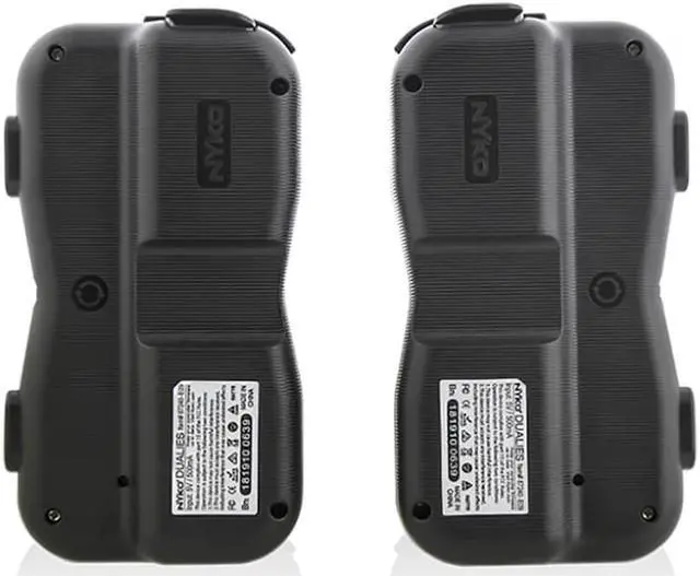 Alt view image 4 of 6 - nyko dualies  pair of motion controllers with included usb typec charging cable, joycon alternative for nintendo switch