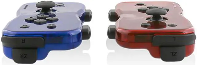 Alt view image 16 of 17 - Nyko Dualies ??? Pair of Motion Controllers with Included USB Type-C Charging Cable, Joy-Con Alternative for Nintendo Switch Red/Blue