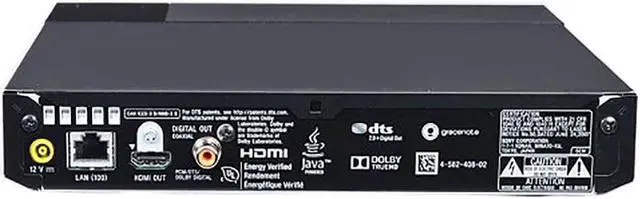 Alt view image 4 of 14 - Sony BDP-BX370 Smart Blu-ray Player with Wi-Fi - Black