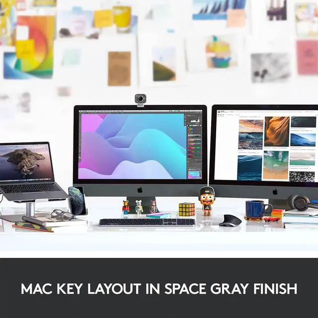 Alt view image 18 of 20 - Logitech MX Keys for Mac Keyboard 920009552