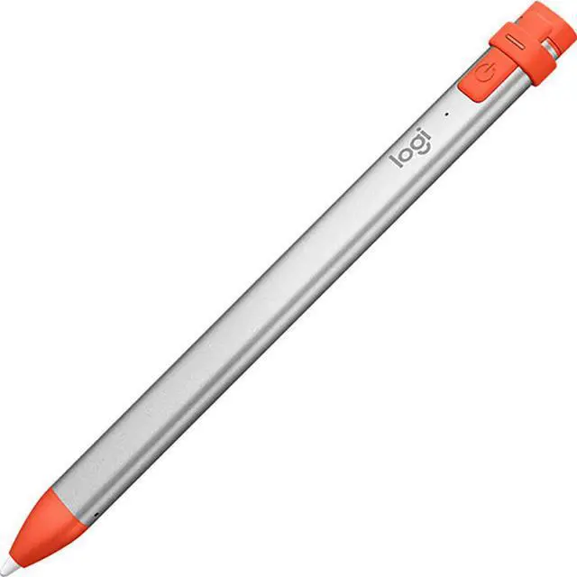 Alt view image 3 of 20 - Logitech - 914-000033 - Logitech Crayon Digital Pencil For iPad (6th gen) - Silicone Rubber, Aluminum,