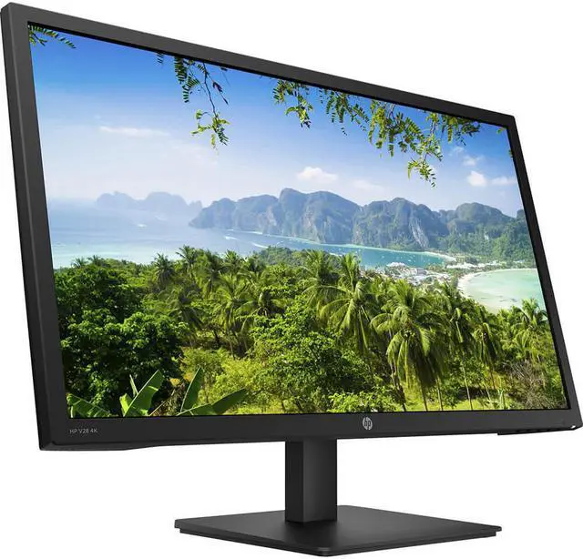 Alt view image 9 of 20 - HP V24 24" FHD 75Hz Monitor Black - 1920 x 1080 Full HD Display @ 75Hz - AMD FreeSync Technology - 1ms Response Time - Twisted Nematic Panel (TN) - Anti-glare panel w/ Low Blue Light Mode